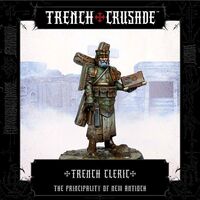 New Antioch: Trench Cleric (with Book and Pistol)