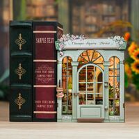 Miniature House Model Kit Champs-Elysees Florist 18 x 16 cm