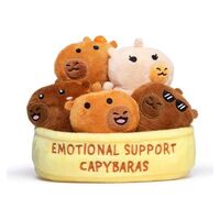 Relatable Emotional Support Plush Figure Capybaras