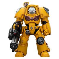 Imperial Fists Terminator 1 with Power Fist and Assault Cannon Action Figure 14cm