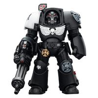 Raven Guard Terminator 3 with Power Fist and Assault Cannon Action Figure 14cm