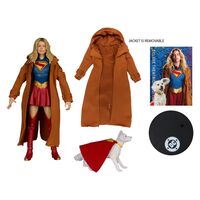 Supergirl (2026) DC Theatrical Deluxe Edition Action Figure Supergirl & Krypto 17 cm