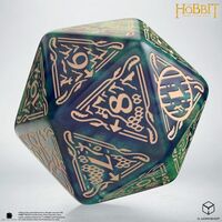 The Hobbit Spindown d20 - Tideborn TCG Jumbo Die