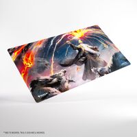 Shiny Playmat MTG The Hobbit - Gandalf, Shadow's Foe