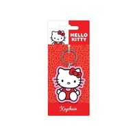 Hello Kitty PVC Keychain Pose