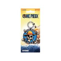 One Piece PVC Keychain Live Action Straw Hat Crew Icon