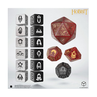 The Hobbit TCG Dice Set - Ember Hearth
