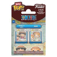 Bitty Pop! 2-Pack: Monkey D. Luffy & Nami - One Piece