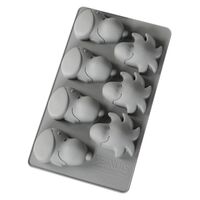 Peanuts Silicone Muffin Tray Snoopy & Woodstock grey