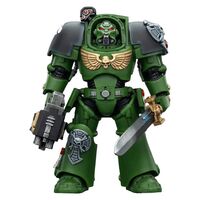 Salamanders Terminator 1 with Power Sword and Storm bolter Action Figure 14cm