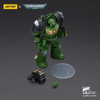 Salamanders Terminator 2 with Power Fist and Storm bolter Action Figure 14cm