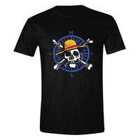 One Piece T-Shirt Pirate Logo XXL