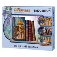 Bridgerton Tiny Adventures Book Nook Mini Diorama The Duke and I 18 cm