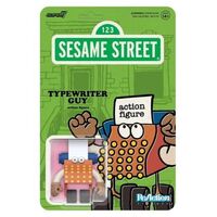 Sesame Street ReAction Action Figure Wave 06 Typewriter Guy 10 cm