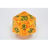 Speckled 34mm 20-sided Dice - Lotus