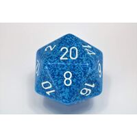 Speckled 34mm 20-sided Dice - Water