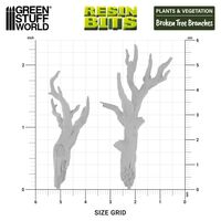 3D Printed - Broken Tree Branches