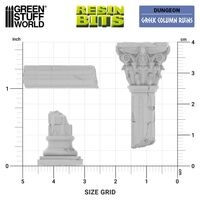 3D Printed Set - Greek Column Ruins