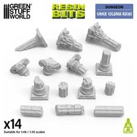 3D Printed Set - Greek Column Ruins