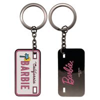 Barbie License Plate Keyring Limited Edition