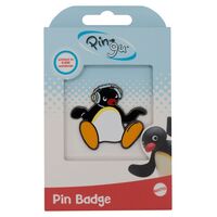 Pingu Pin Badge Headphones Limited Edition