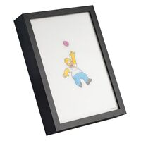 The Simpsons Framed LED Poster 20 x 28 cm