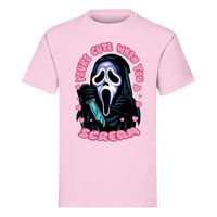 Scream T-Shirt Ghost Face You're Cute when you Scream S