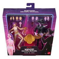 KPop Demon Hunters Action Figure 2-Pack Rumi & Jinu (Final Battle) 15 cm