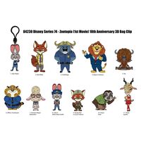 Zootopia 3D Foam Bag Clip Series 73