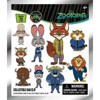Zootopia 3D Foam Bag Clip Series 73