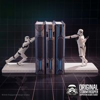 Original Stormtrooper Bookends Working Hard Hardly Working 19 cm