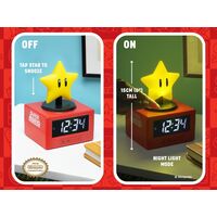 Super Mario Icon Alarm Clock Super Star 15 cm
