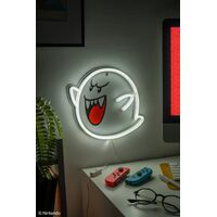 Super Mario LED Neon Wall Lamp Boo 23 x 23 cm