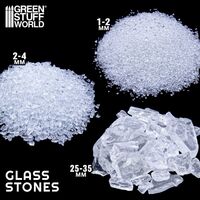 Glass Stones 2-10mm (50gr)