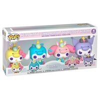Φιγούρα Funko Pop! Hello Kitty Unicorn Outfit Bundle 4-Pack