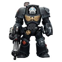 Black Templars Terminator 3 with Power Fist and Assault Cannon 14 cm