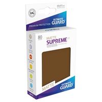 Matte Supreme UX Sleeves Brown (80)
