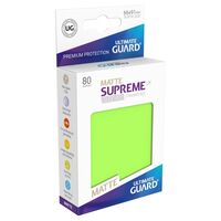 Matte Supreme UX Sleeves Light Green (80)