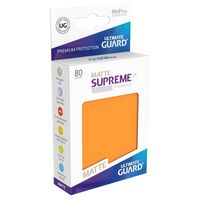Matte Supreme UX Sleeves Orange (80)