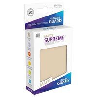 Matte Supreme UX Sleeves Sand (80)