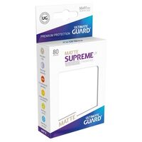 Matte Supreme UX Sleeves White (80)