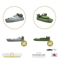 Japanese Kamikaze boats