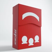 Keyforge Aries Deck Box: Red