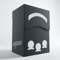 Keyforge Gemini Deck Box: Black