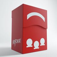 Keyforge Gemini Deck Box: Red