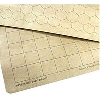 Reversible Megamat 1" Squares X 1" Hexes