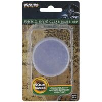 50mm Clear Bases x10