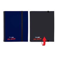 4-Pocket Black/Blue Flip PRO-Binder