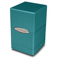 Ocean Shimmer Metallic Satin Tower Box