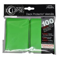 Eclipse Lime Green PRO-Matte Sleeves